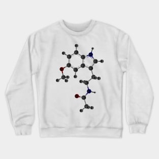 Melatonin Molecule Crewneck Sweatshirt